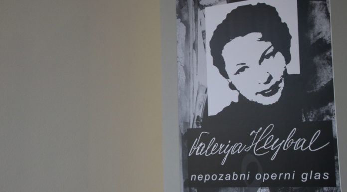 Odprtje razstave, posvečene 100-letnici rojstva sopranistke Valerije Heybal