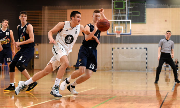 Bine Prepelič (v belem dresu)