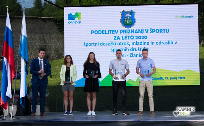 Neja Kršinar med najboljsimi športniki Občine Kamnik za leto 2020