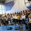 Otroci Osnovne šole Šmartno v Tuhinju z glasbo razpeli jadra