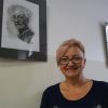 Stene kamniške občinske stavbe krasi razstava Brede Capuder – Fride