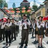 S soncem obsijan drugi festivalski dan 50. Dnevov narodnih noš in oblačilne dediščine v Kamniku