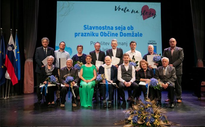 Slavnostna seja ob občinskem prazniku s podelitvijo priznanj nagrajencem Občine Domžale_april_2023