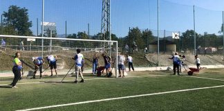 Pomoč pri urejanju športnih igrišč in igrišč pri kamniških šolah in vrtcih