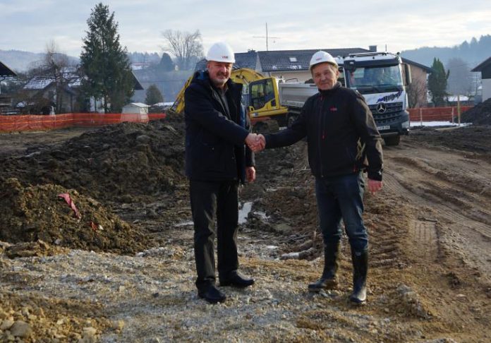 Župan Občine Moravče je obiskal gradbišče Doma starejših občanov