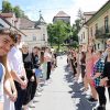 Kamniški maturantje navdušili s četvorko, v kateri je plesalo preko 200 maturantk in maturantov