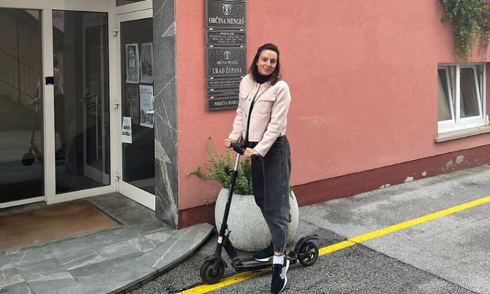 Fotografija podžupanje Tine Štrukelj