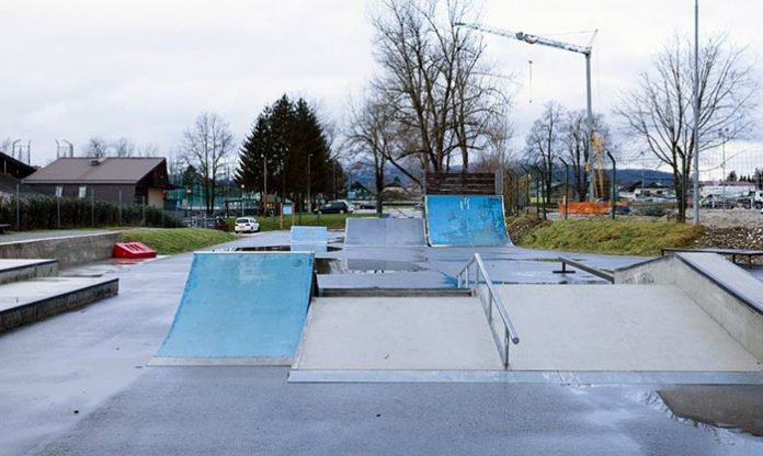 Obstojece stanje Skateparka Domžale foto Jure Gubanc