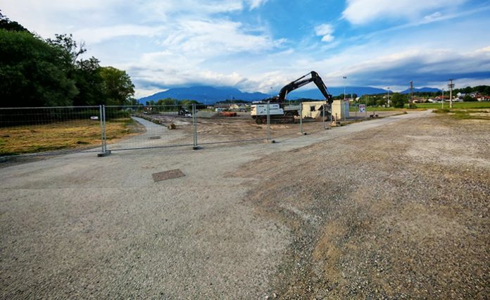 Začetek gradnje osnovne infrastrukture za Športni park Komenda