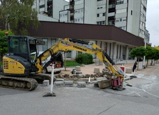Spet nova popravila na prenovljeni Kolodvorski ulici v Domžalah