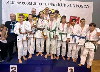 Odličen nastop Judo kluba Ippon Kamnik na mednarodnem turnirju Kup Sup Slavonca