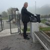 Župan pobiral smeti