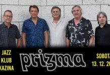 PRIZMA – legende slovenskega pop rocka v Kazina Jazz Klubu! 13.12.