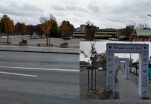 Okrasitev / oboki / tunel – odpeljan in vrnjen