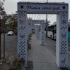 Strošek prenove PVC okrasnega tunela na avtobusni postaji