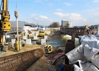 Gradnja mostu na Viru poteka v skladu s terminskim planom – končna izvedba brez stebrov