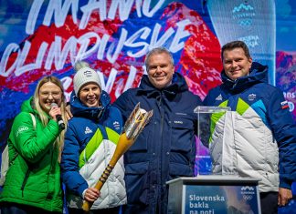 Kamnik v znamenju olimpijskega duha – Slovenska bakla povezala športnike, mlade in skupnost