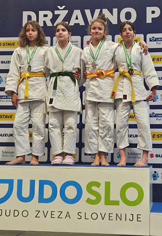 Odlični uspehi mladih judoistov iz Kamnika na Državnem prvenstvu U14