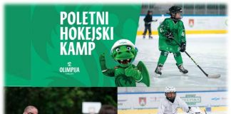 HK Olimpija Ljubljana organizira poletni hokejski kamp 2026