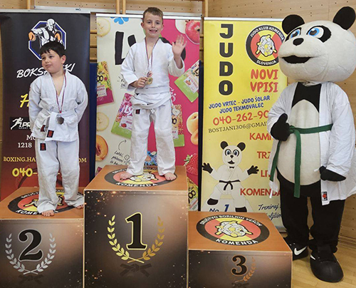 Judo mini liga Komenda 2026 – šport, nasmehi in prijateljstvo