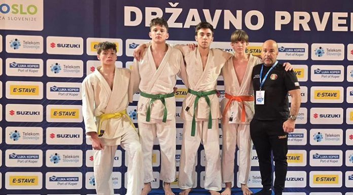 Judo klub Ippon Kamnik do dveh 5. mest na Državnem prvenstvu mlajših kadetov