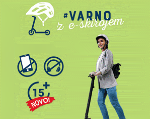 E-skiroji: priročna mobilnost, ki zahteva odgovorno vožnjo