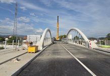 Fotoreportaža: Kako so odstranili začasne montažne mostove Mabey čez Kamniško Bistrico