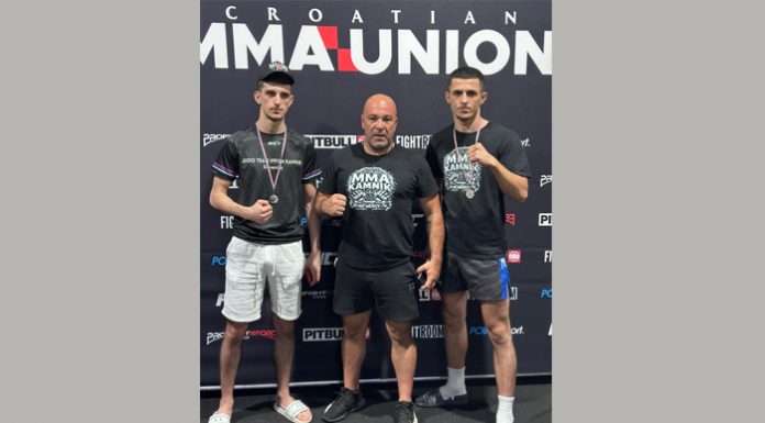 MMA Kamnik z novima medaljama iz Zagreba