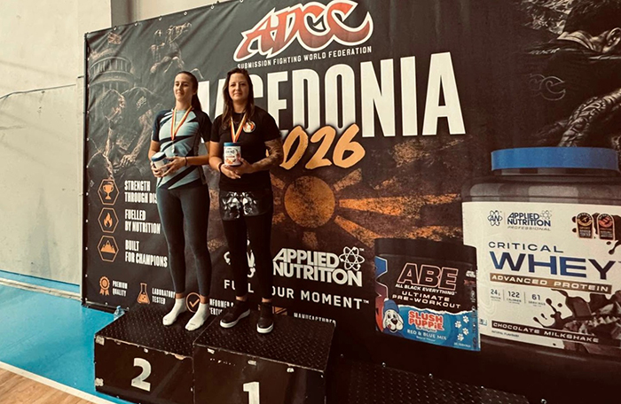 Zlata medalja za Vanjo Kren iz BJJ Kamnik na mednarodnem tekmovanju ADCC...