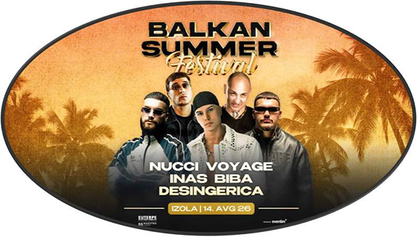 Balkan Summer Festival prvič v Simonovem zalivu