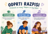 Zveza prijateljev mladine Slovenije odpira razpise in štipendije za podporo otrokom in mladim v šolskem letu 2026/2027 Odprti razpisi ZPMS za štipendije in športni sklad Domžale.