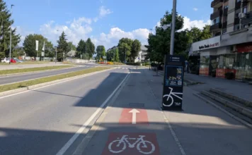 DBajk in nevarne kolesarske poti v Domžalah